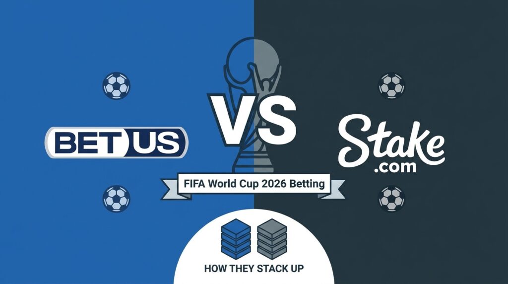 BetUS vs Stake.com: How Two Sportsbooks Stack Up for FIFA World Cup 2026 Betting