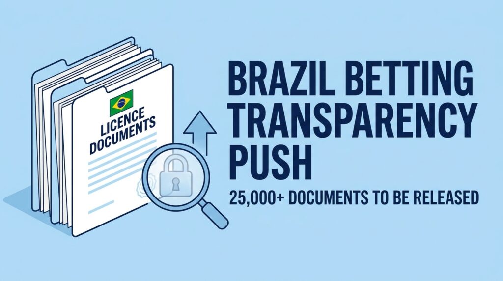 Brazil Set to Release Over 25,000 Betting Licence Documents as Regulatory Transparency Push Accelerates