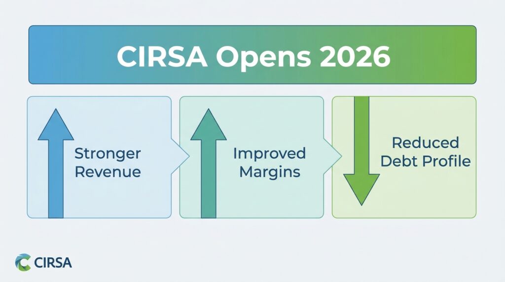 CIRSA Opens 2026 With Stronger Revenue, Improved Margins, and a Significantly Reduced Debt Profile