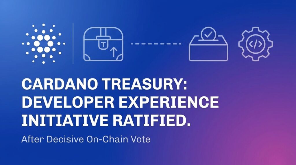 Cardano Treasury Ratifies Developer Experience Initiative After Decisive On-Chain Vote