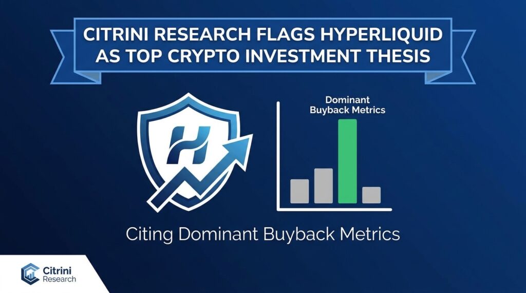 Citrini Research Flags Hyperliquid as Top Crypto Investment Thesis, Citing Dominant Buyback Metrics