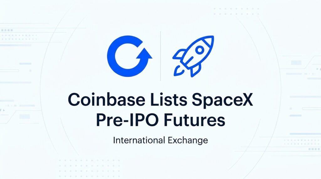 Coinbase Lists SpaceX as First Pre-IPO Perpetual Futures Contract on Its International Exchange