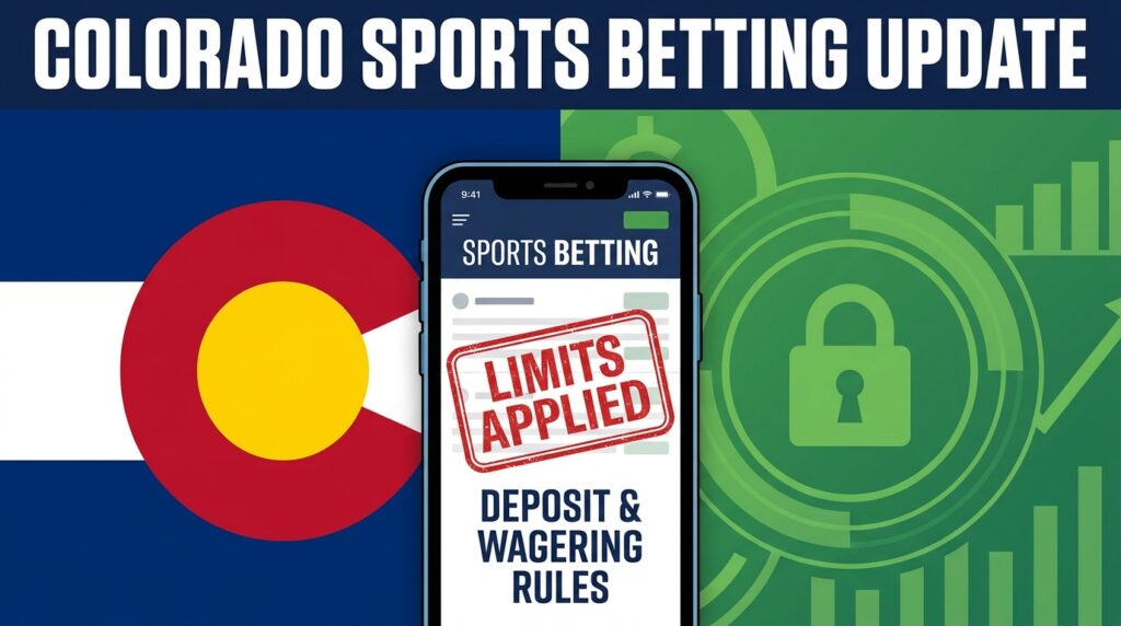 Colorado Tightens Sports Betting Rules With New Deposit and Wagering Limits