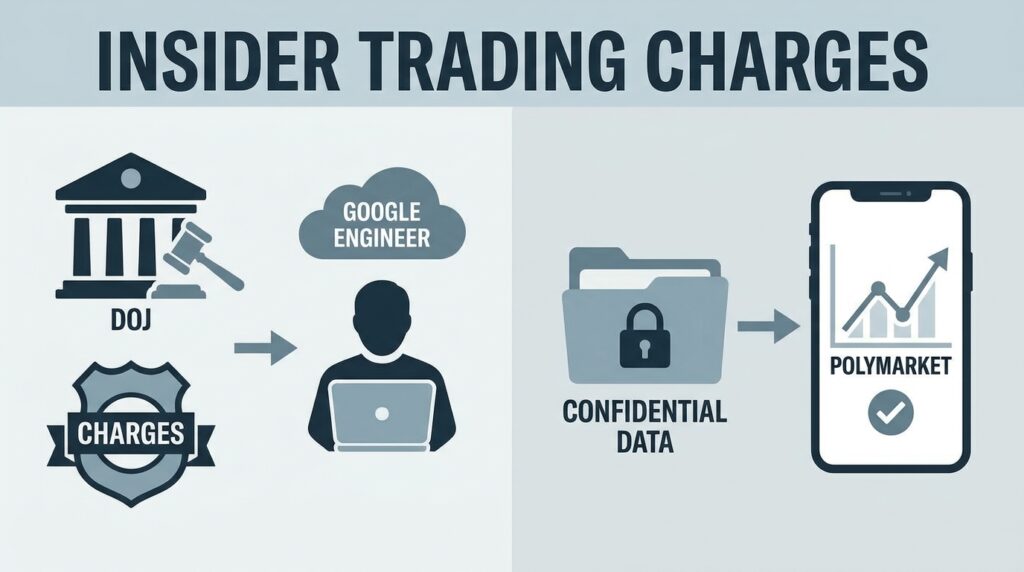 DOJ Charges Google Engineer With Insider Trading on Polymarket Using Confidential Company Data