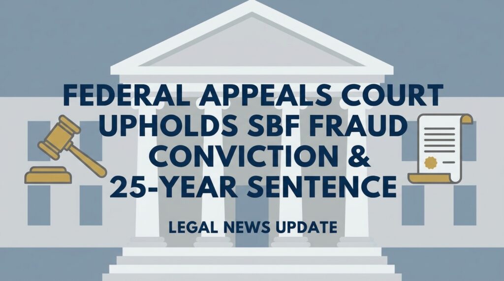 Federal Appeals Court Upholds Sam Bankman-Fried’s Fraud Conviction and 25-Year Sentence