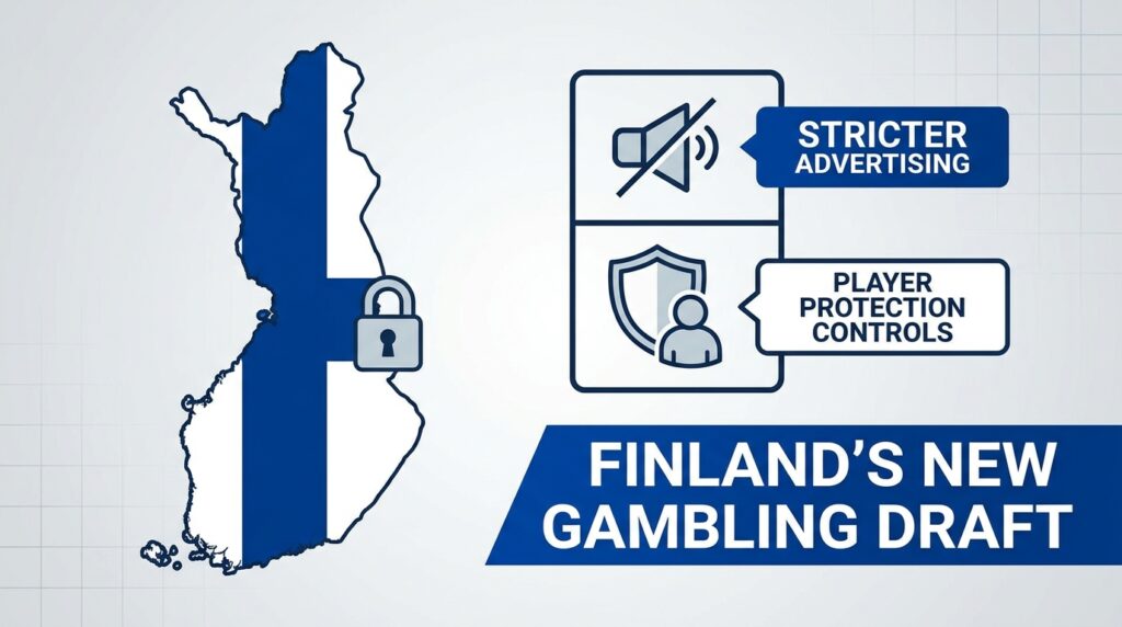 Finland Drafts Stricter Online Gambling Regulations with Tighter Advertising and Player Protection Controls