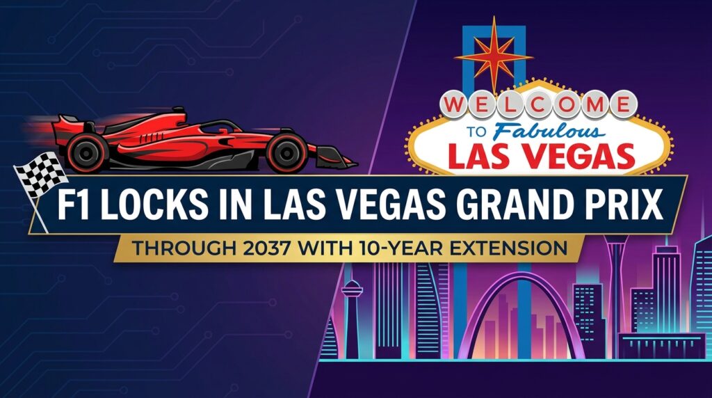 Formula 1 Locks In Las Vegas Grand Prix Through 2037 With Landmark 10-Year Extension
