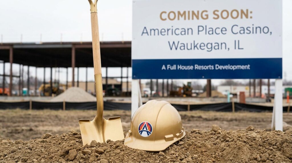 Full House Resorts Breaks Ground on Permanent American Place Casino in Waukegan, Illinois