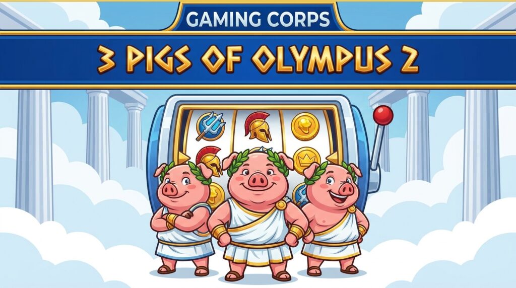 Gaming Corps Launches 3 Pigs of Olympus 2: Rise of the DemiHog, Expanding Its Mythology-Themed Slot Portfolio