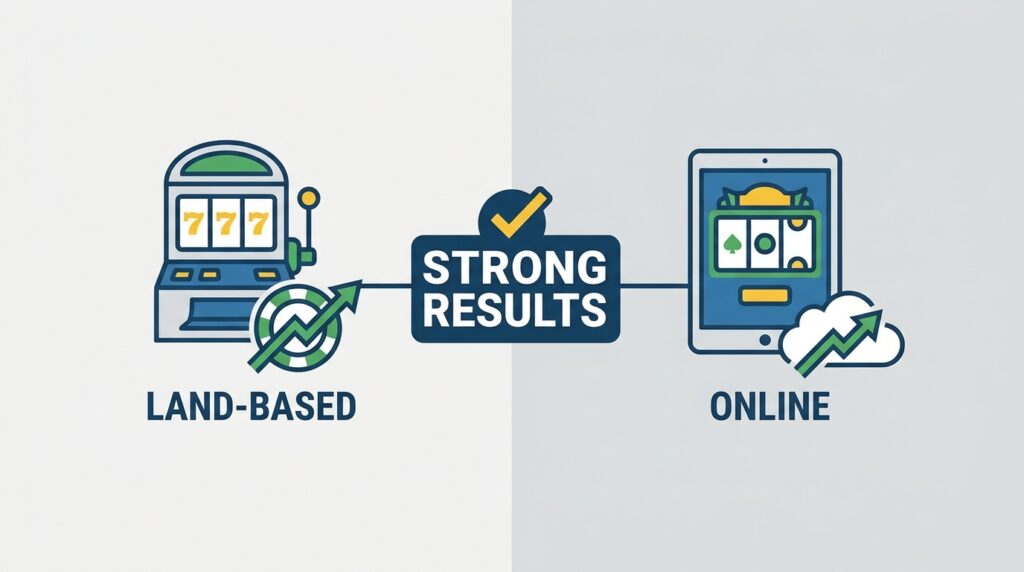 Gaming Solutions Provider Posts Strong Results Across Land-Based and Online Divisions