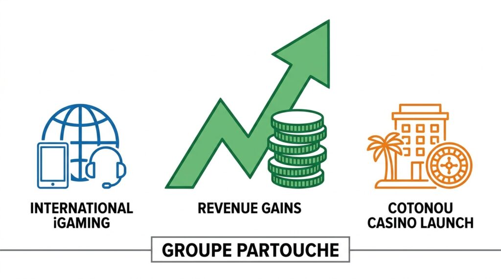 Groupe Partouche Reports Revenue Gains Driven by International iGaming and Cotonou Casino Launch