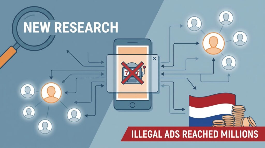 Illegal Online Gambling Ads Reached Millions of Dutch Users, New Research Reveals