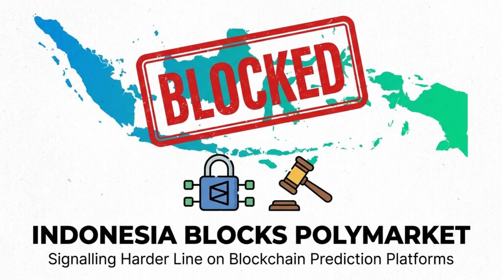 Indonesia Blocks Polymarket Nationwide, Signalling Harder Line on Blockchain Prediction Platforms