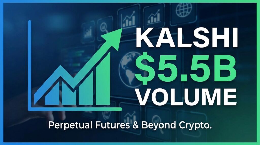 Kalshi Hits $5.5 Billion in Perpetual Futures Volume Within Two Weeks, Eyes Expansion Beyond Crypto
