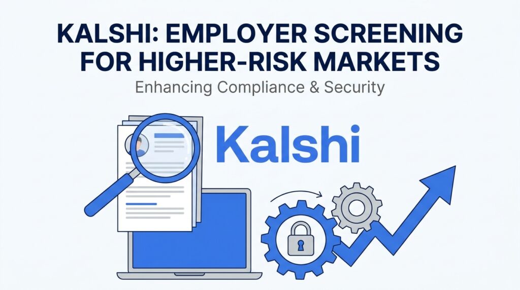 Kalshi Introduces Employer Screening for Higher-Risk Prediction Markets