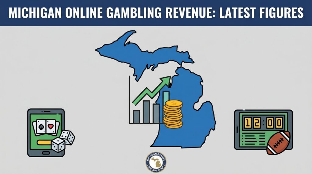 Michigan Online Gambling Revenue: Latest iGaming and Sports Betting Figures from the Gaming Control Board