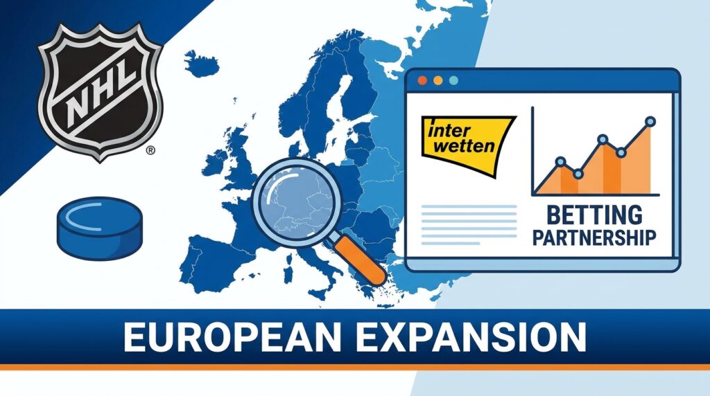NHL Expands European Betting Footprint with Interwetten Partnership