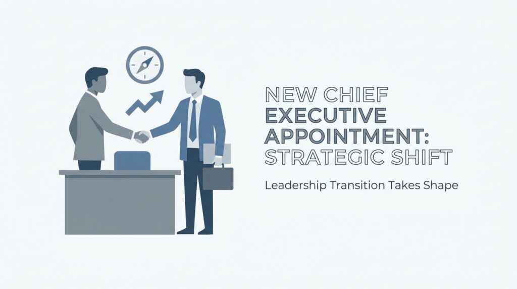 New Chief Executive Appointment Signals Strategic Shift as Leadership Transition Takes Shape