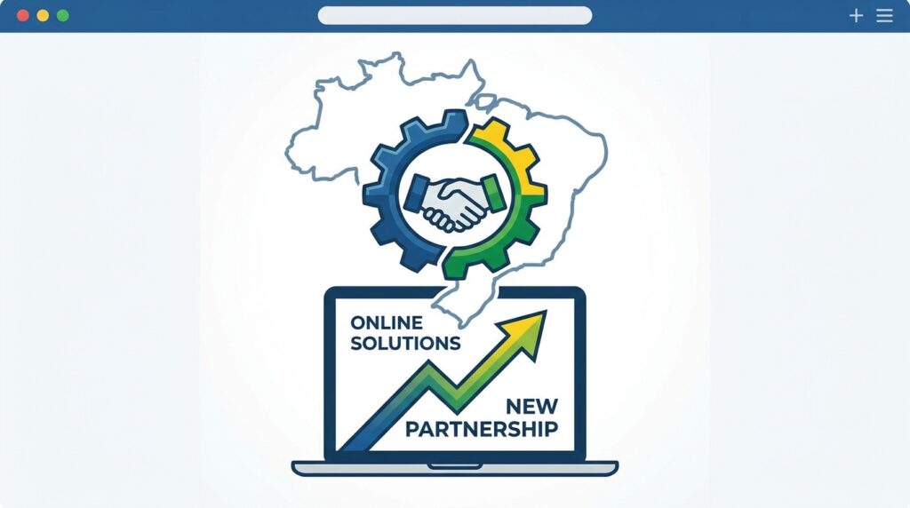 Online Solutions Provider Strengthens Brazilian Market Presence Through New Partnership