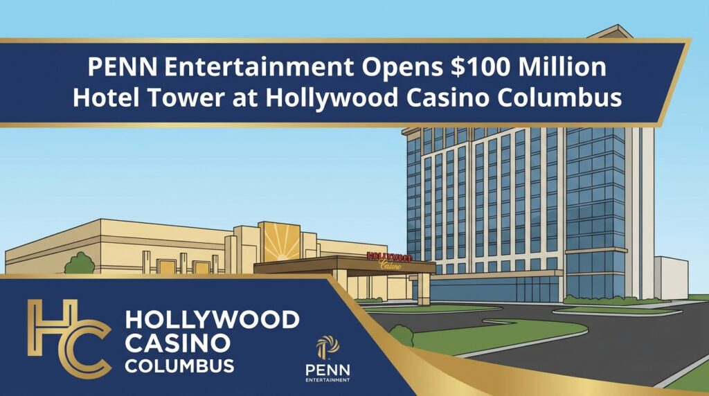 PENN Entertainment Opens $100 Million Hotel Tower at Hollywood Casino Columbus