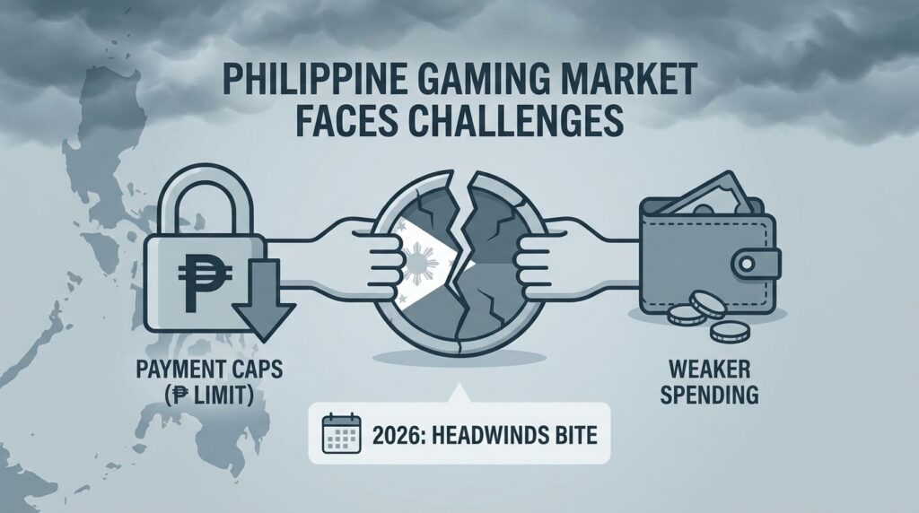 Philippine Gaming Market Faces Headwinds in 2026 as Payment Caps and Weaker Spending Bite