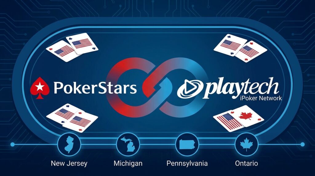 PokerStars Launches on Playtech’s iPoker Network Across Three US States and Ontario