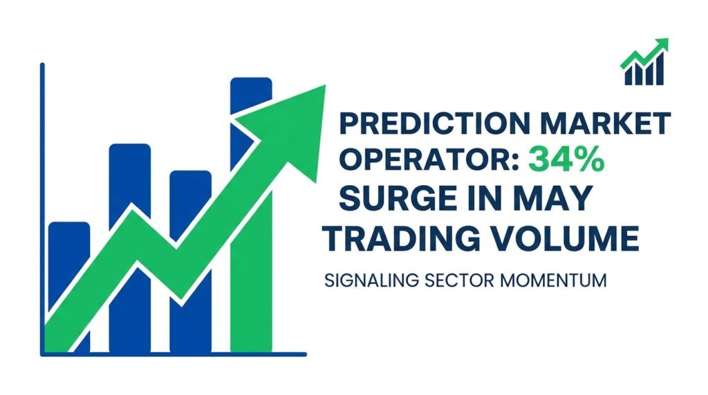 Prediction Market Operator Reports 34% Surge in May Trading Volume, Signaling Sector Momentum