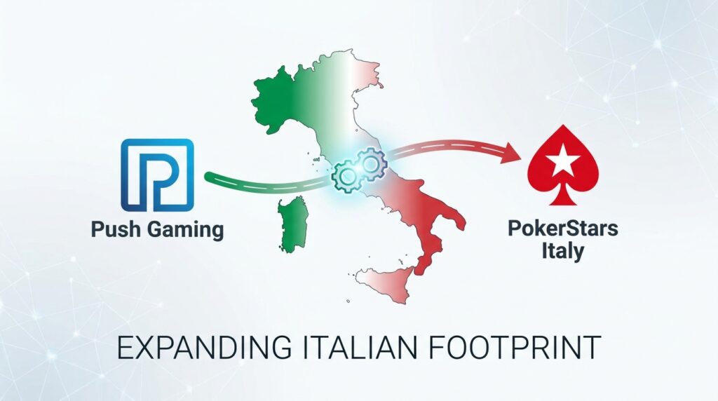 Push Gaming Expands Italian Footprint with PokerStars Italy Integration