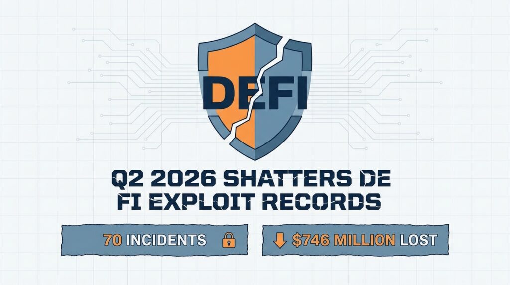 Q2 2026 Shatters DeFi Exploit Records: 70 Incidents and $746 Million Lost in Just Ten Weeks