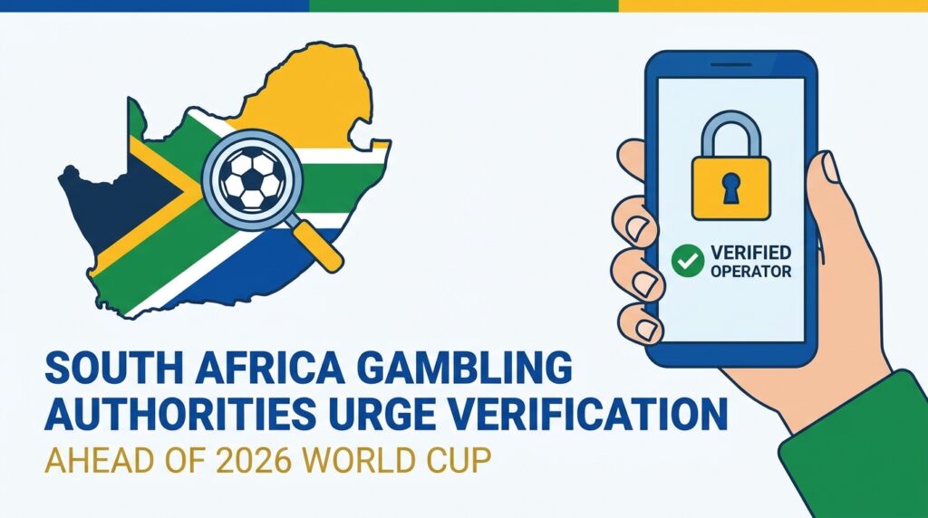 South Africa Gambling Authorities Urge Bettors to Verify Operators Ahead of 2026 World Cup