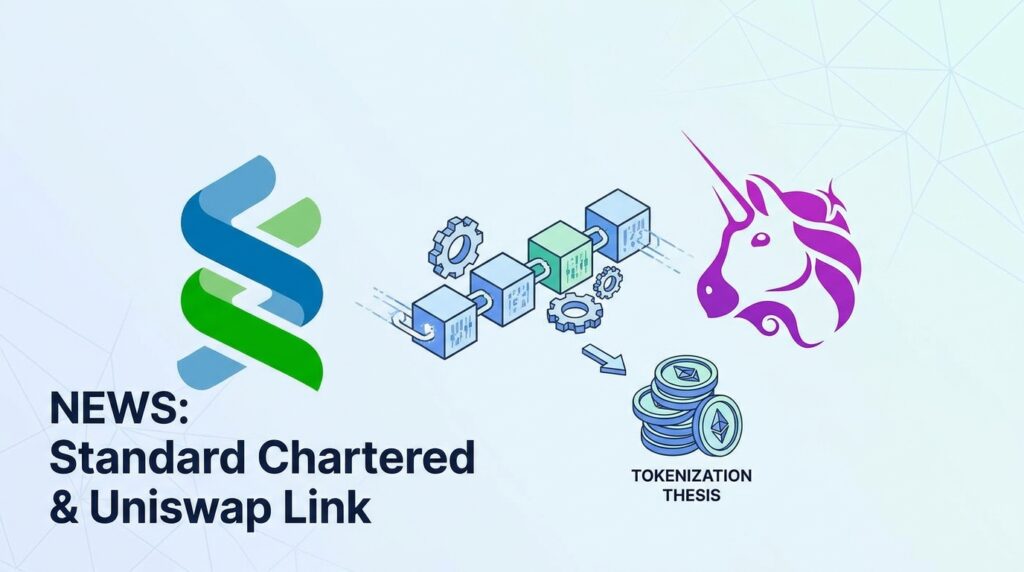 Standard Chartered Initiates Uniswap Coverage, Linking UNI Token to Institutional Tokenization Thesis