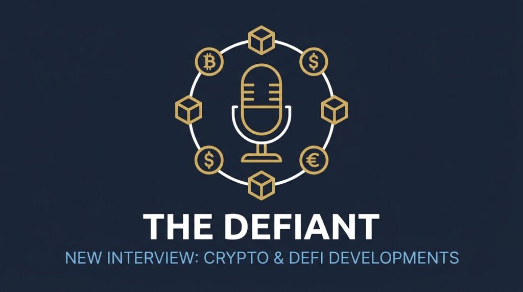 The Defiant Releases New Interview Covering Key Crypto and DeFi Developments