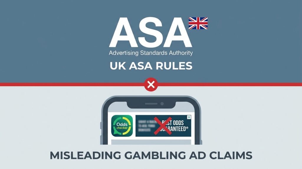 UK ASA Rules Against Oddschecker Over Misleading Gambling Ad Claims