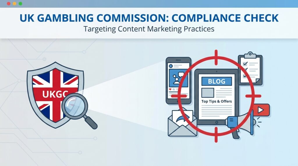 UK Gambling Commission Launches Compliance Check Targeting Content Marketing Practices