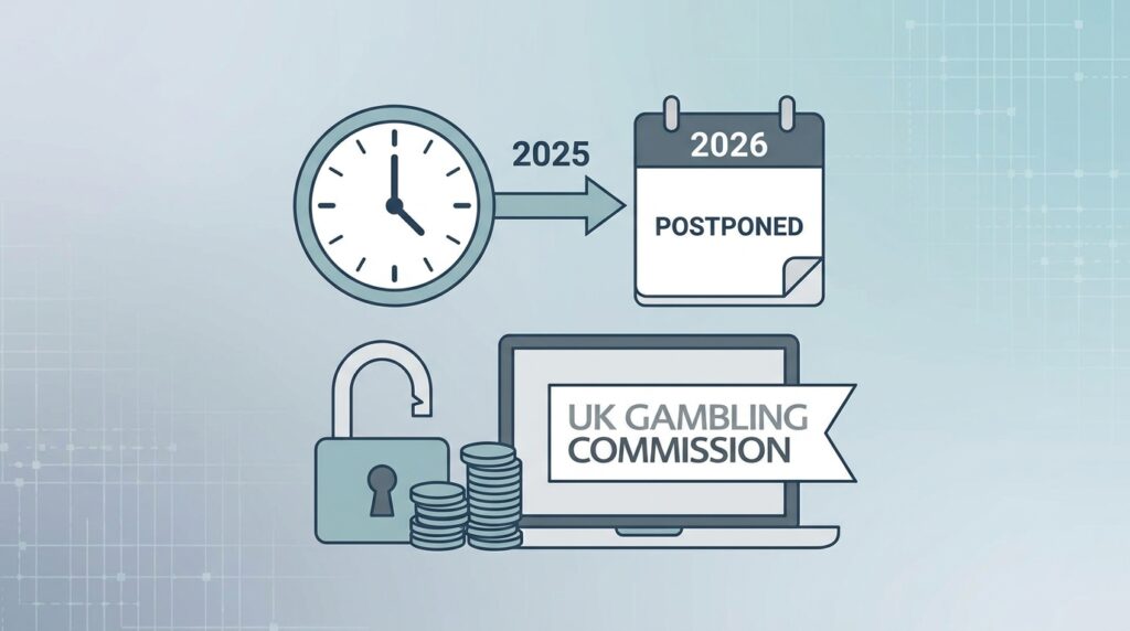 UK Gambling Commission Pushes Back Online Deposit Limit Rules to 2026