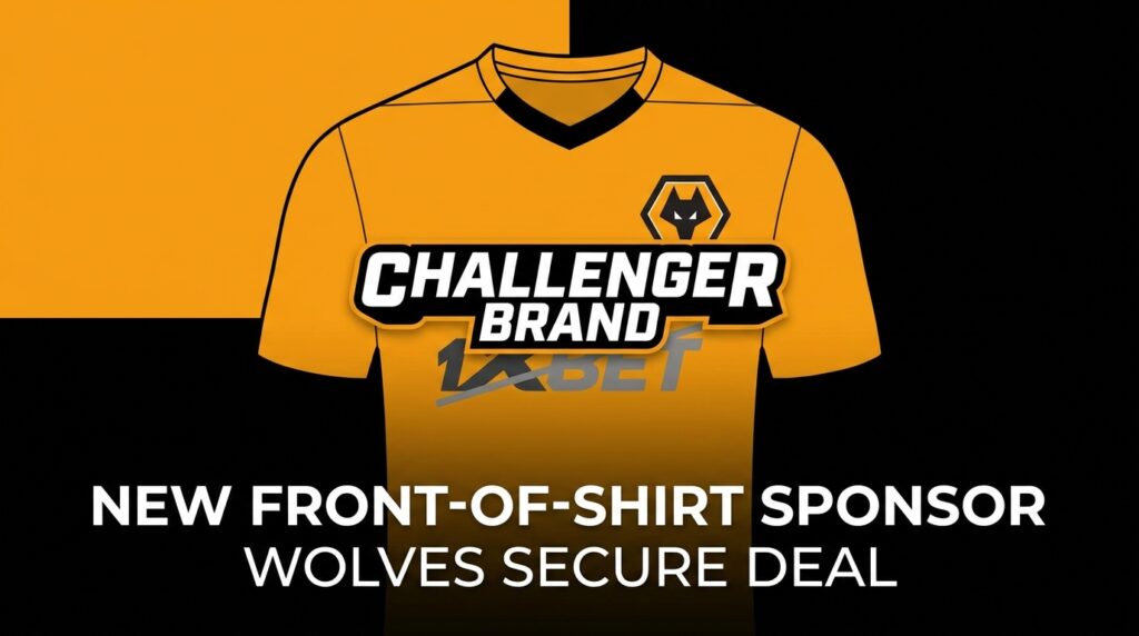 Wolves Secure New Front-of-Shirt Sponsor as Challenger Brand Replaces DEBET