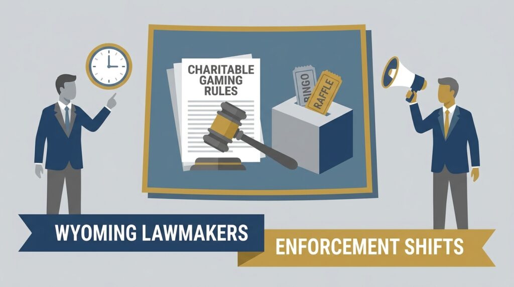 Wyoming Lawmakers Face Pressure to Overhaul Charitable Gaming Rules Amid Enforcement Shifts