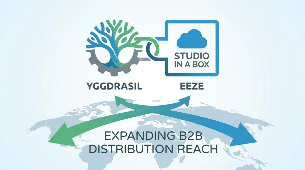 Yggdrasil Secures Studio in a Box Partnership with Eeze, Expanding B2B Distribution Reach