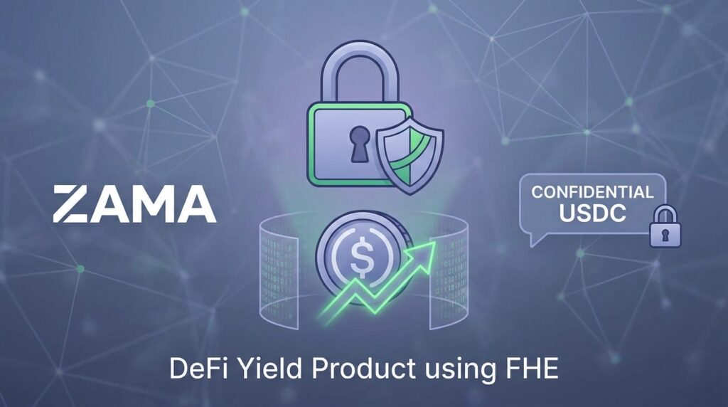 Zama Launches First DeFi Yield Product for Confidential USDC Using Fully Homomorphic Encryption
