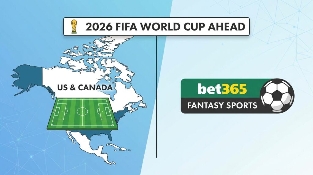 bet365 Fantasy Sports Launches in the US and Canada Ahead of 2026 FIFA World Cup