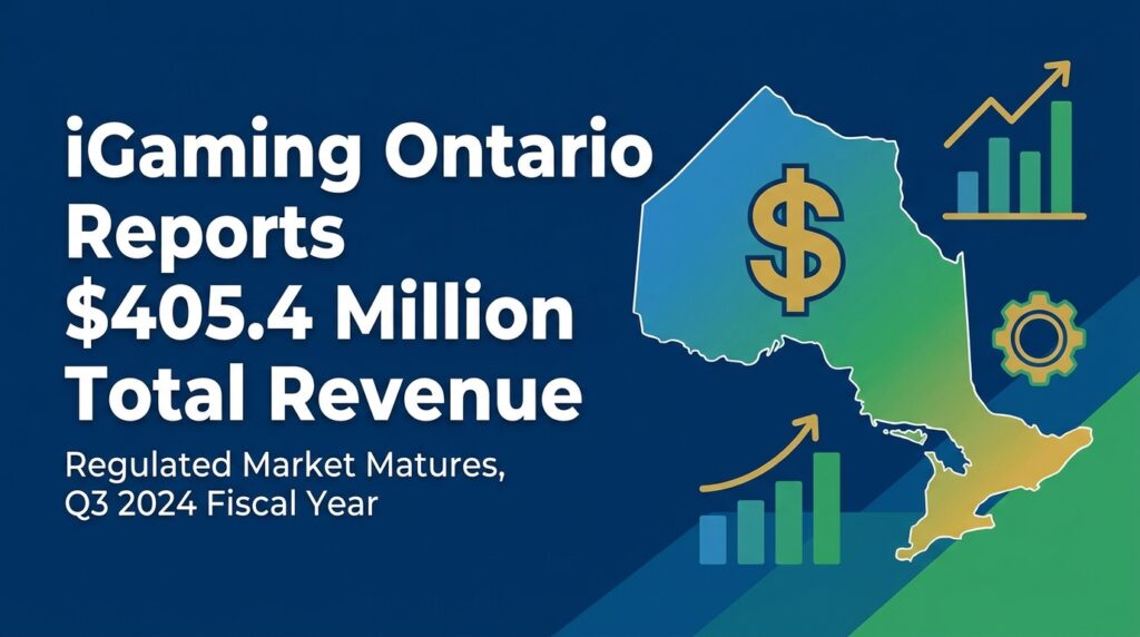 iGaming Ontario Reports $405.4 Million in Total Revenue as Regulated Market Matures