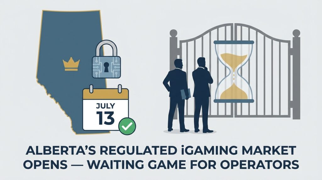 Alberta’s Regulated iGaming Market Opens July 13 — But Operators Face a Waiting Game