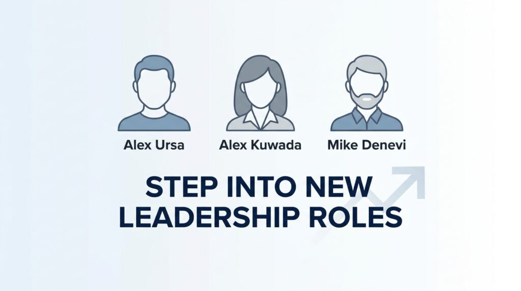 Alex Ursa, Alex Kuwada, and Mike Denevi Step Into New Leadership Roles