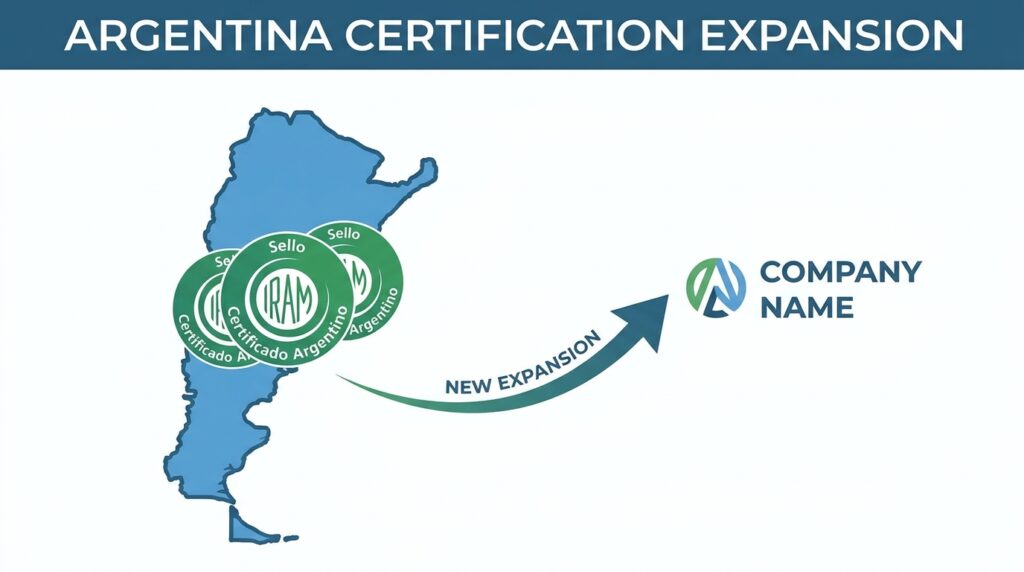Argentina Certification Marks Fresh Expansion Push for the Company