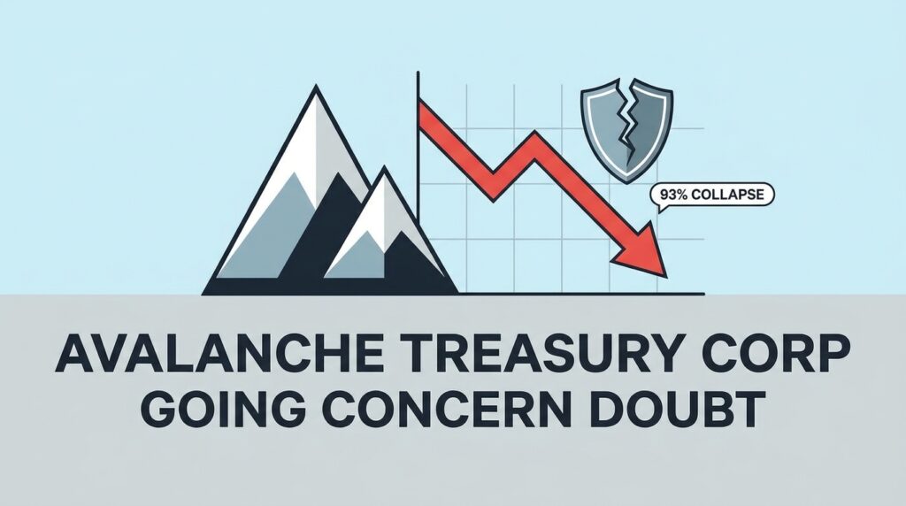 Avalanche Treasury Corp Flags Going Concern Doubt After 93% Stock Collapse