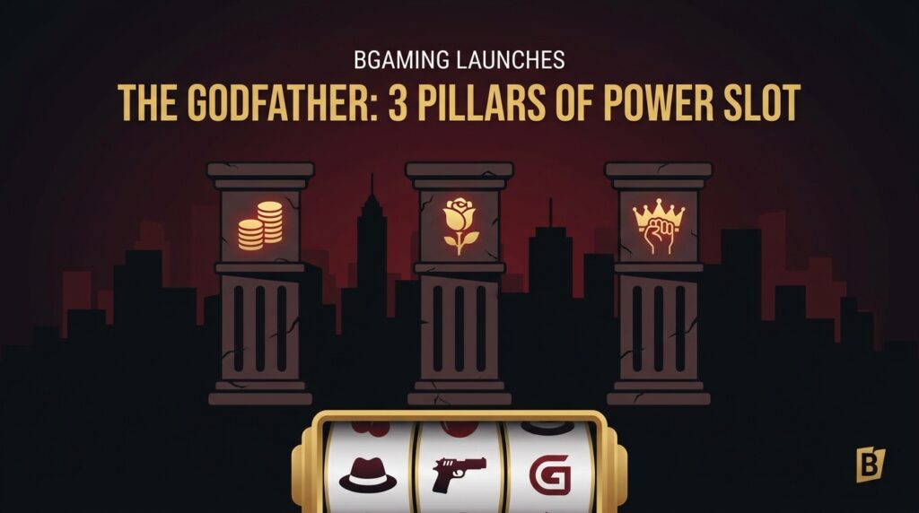 BGaming Launches The Godfather: 3 Pillars of Power Slot in Major Branded Content Play