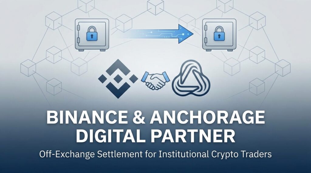 Binance and Anchorage Digital Partner on Off-Exchange Settlement for Institutional Crypto Traders