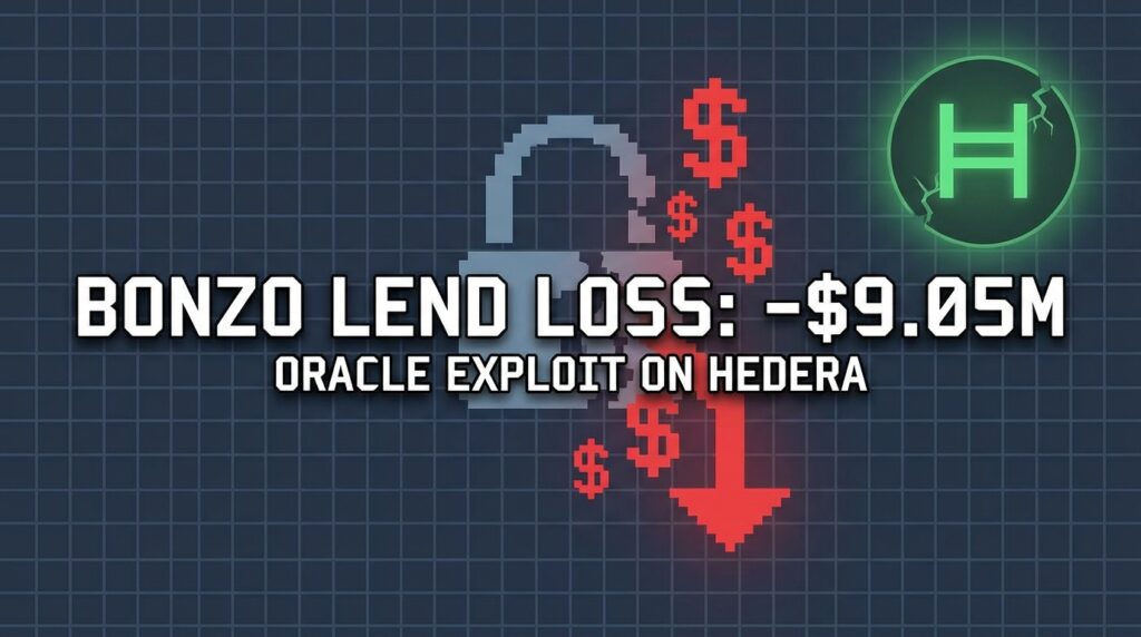 Bonzo Lend Loses $9.05 Million After Oracle Exploit on Hedera Network