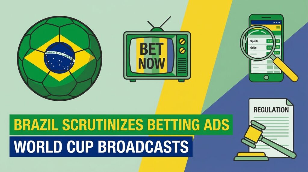 Brazil Scrutinises Betting Ads Around World Cup Broadcasts as Regulatory Pressure Mounts
