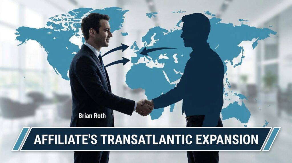 Brian Roth Appointed to Lead Affiliate’s Transatlantic Expansion